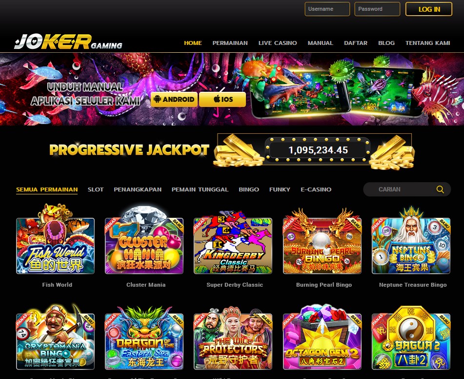 situs judi slot joker123 online