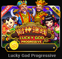 slot lucky god progressive